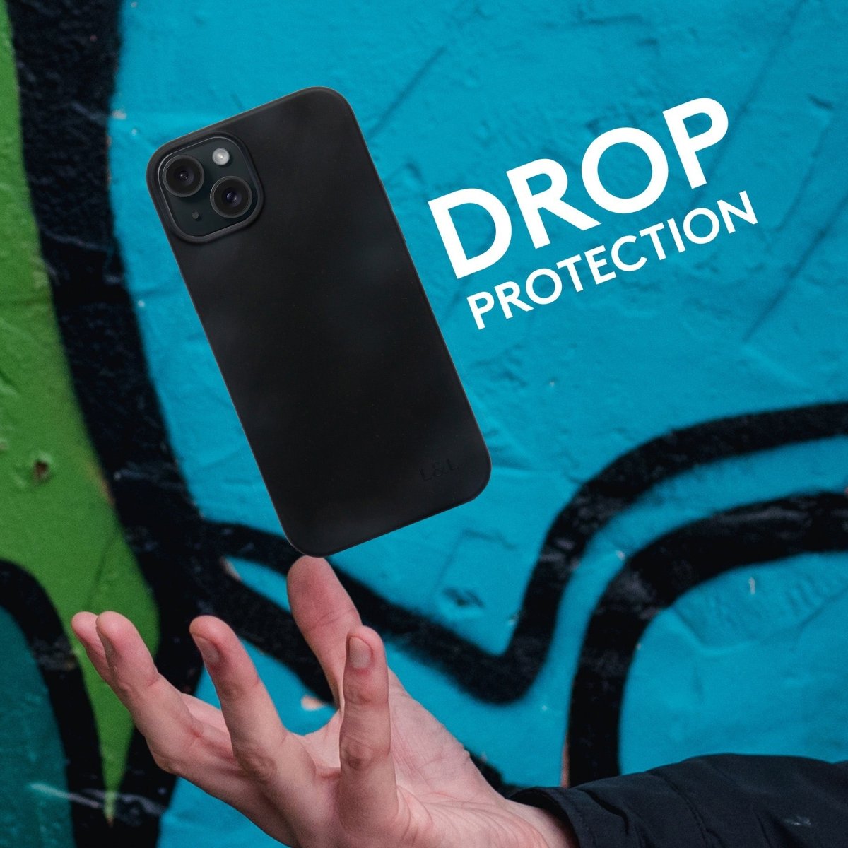 Biodegradable iPhone 15 Plus Black - Loam & Lore