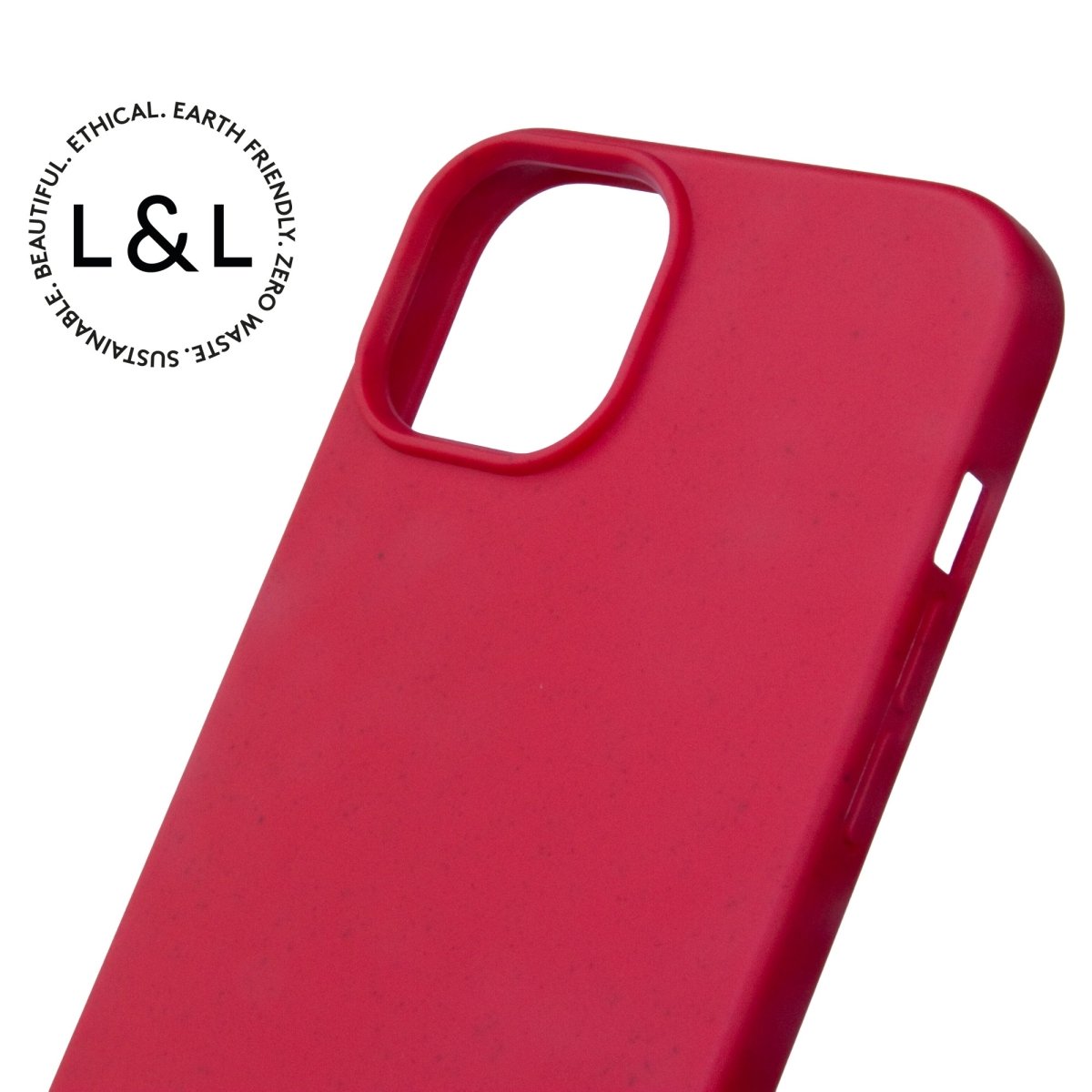 Biodegradable iPhone 15 Plus Red - Loam & Lore