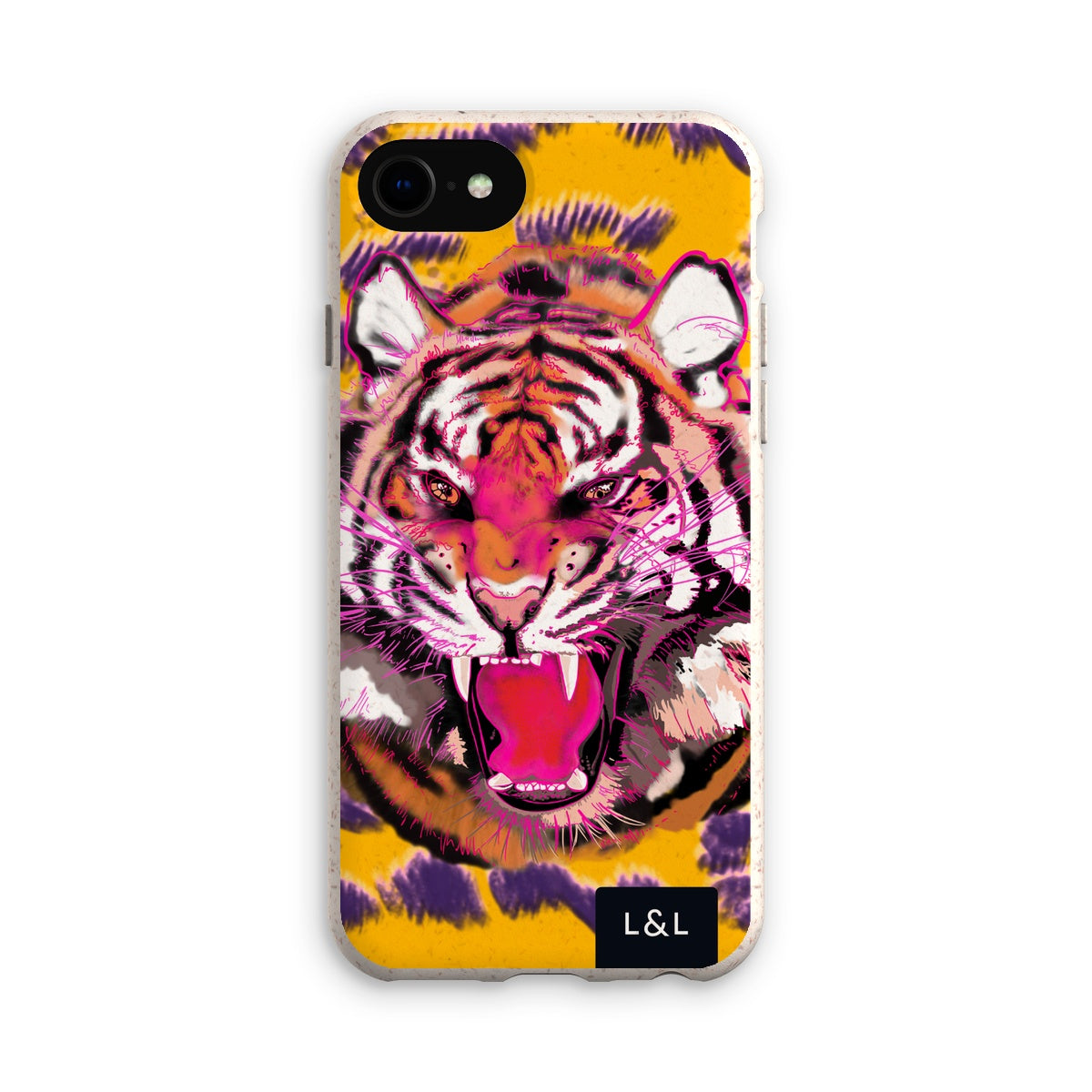 Neon Tiger Eco Phone Case