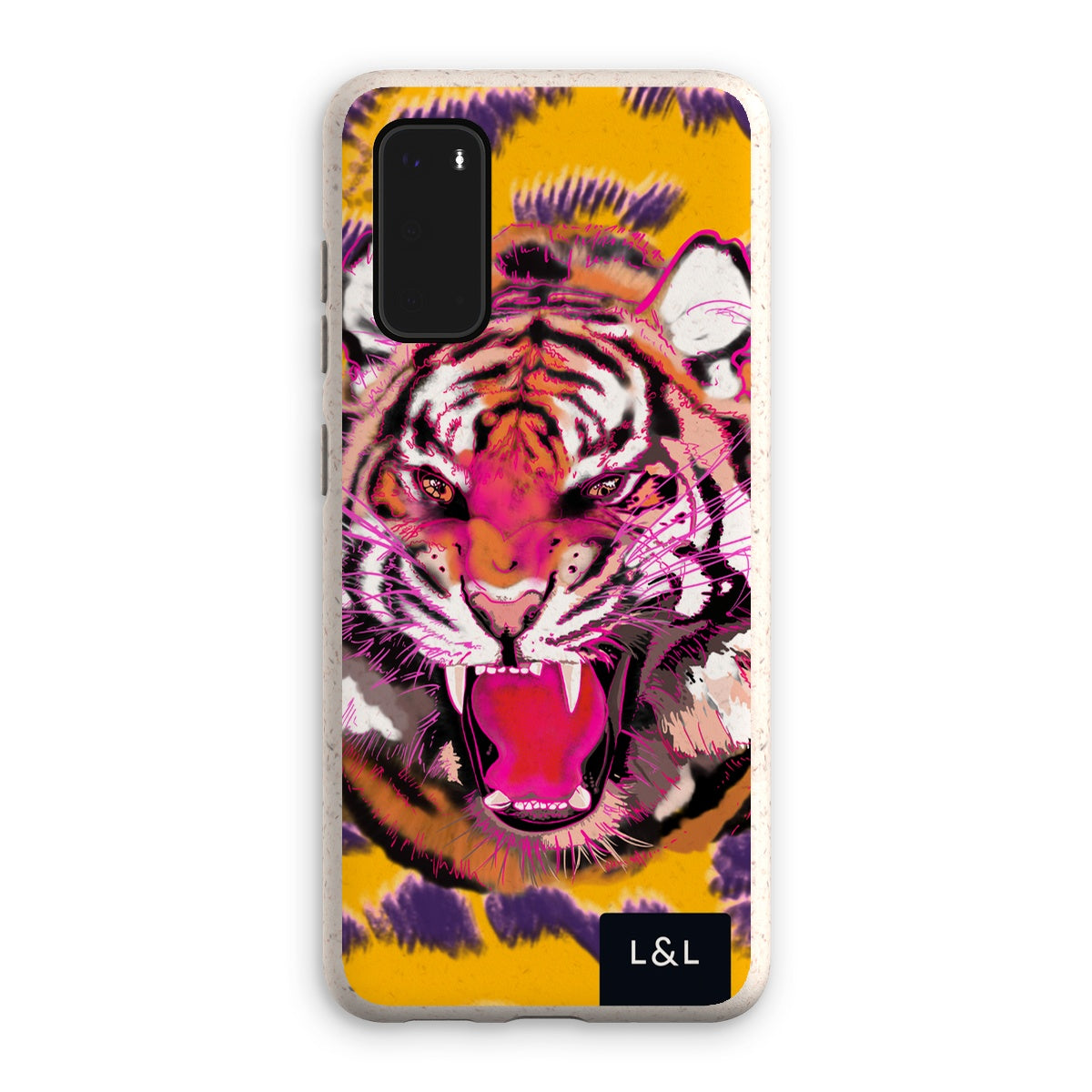 Neon Tiger Eco Phone Case
