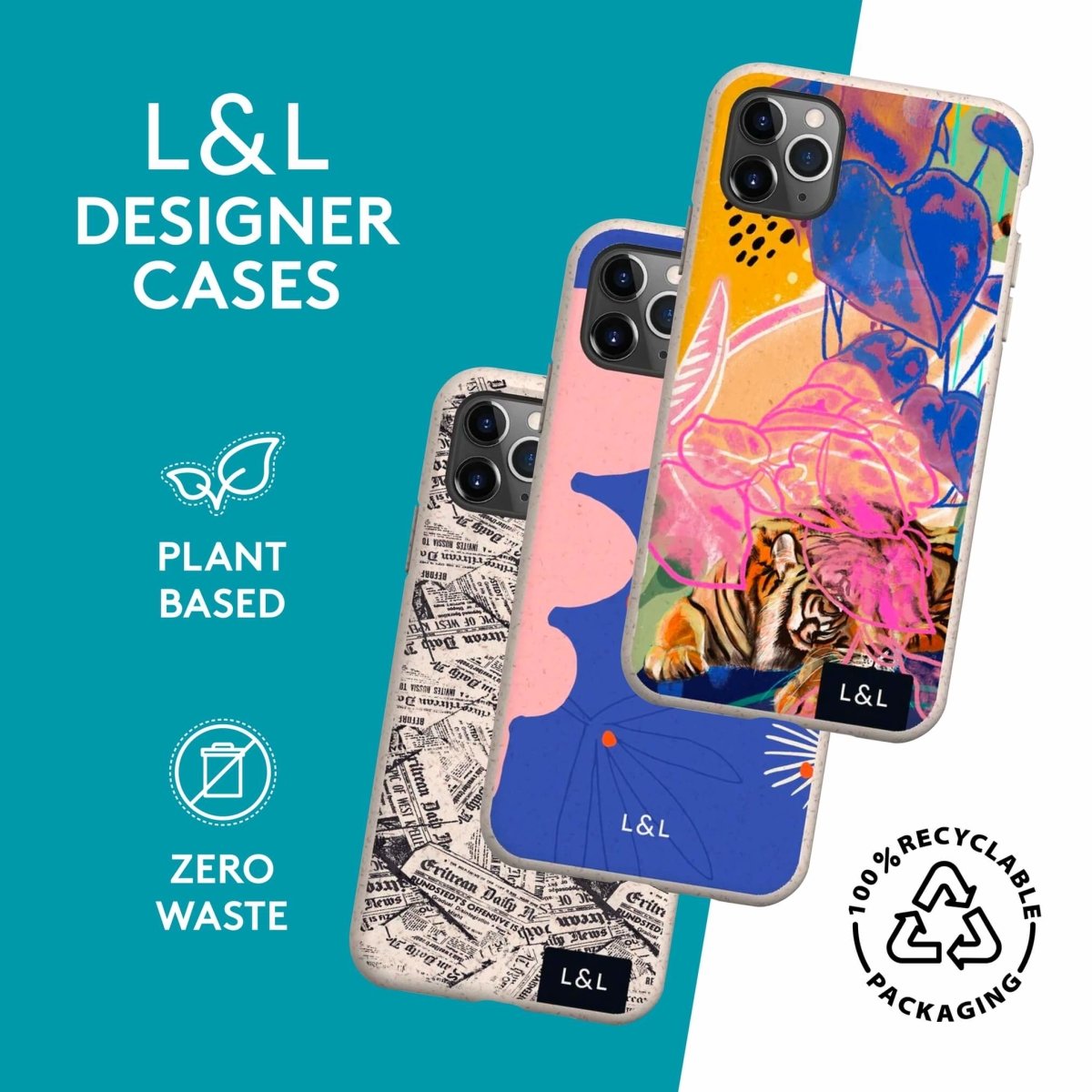 Abstract botanics Eco Phone Case - Loam & Lore