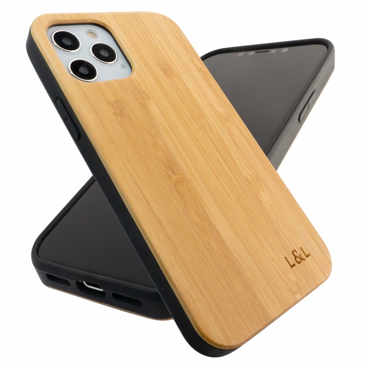 Bamboo iPhone 12 and 12 Pro Wood Phone Case with Eco-Friendly Shell Eco Friendly Products, iPhone, iPhone 12, iPhone Cases, New, Phone Cases Loam & Lore