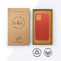 Thumbnail for Biodegradable iPhone 12 Mini Case - Crimson Coral - Loam & Lore