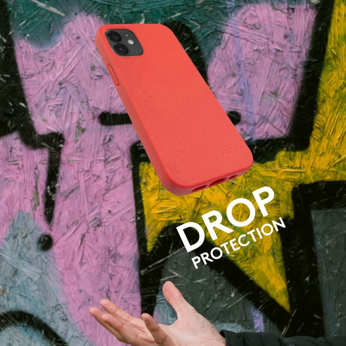 Biodegradable iPhone 12 Mini Case - Crimson Coral - Loam & Lore