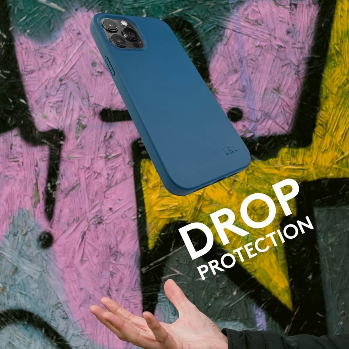Biodegradable iPhone 12 Pro Max Case - Deep Blue - Loam & Lore