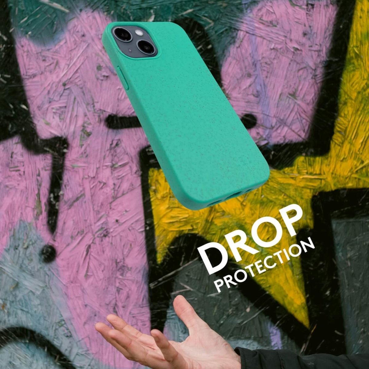 Biodegradable iPhone 13 Mini Case - Mint - Loam & Lore