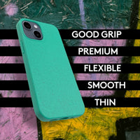 Thumbnail for Biodegradable iPhone 13 Mini Case - Mint - Loam & Lore