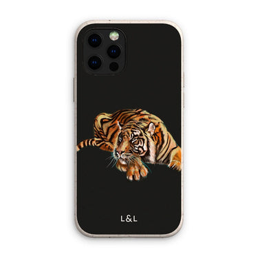 Crouching tiger Eco Phone Case - Loam & Lore