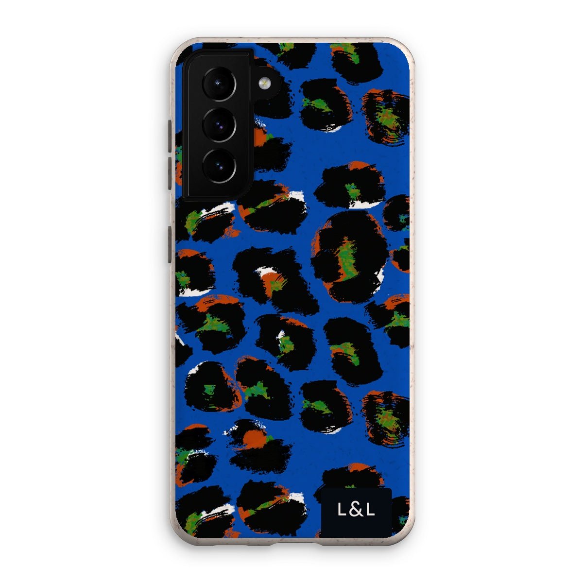 Dark Blue Leopard Eco Phone Case - Loam & Lore