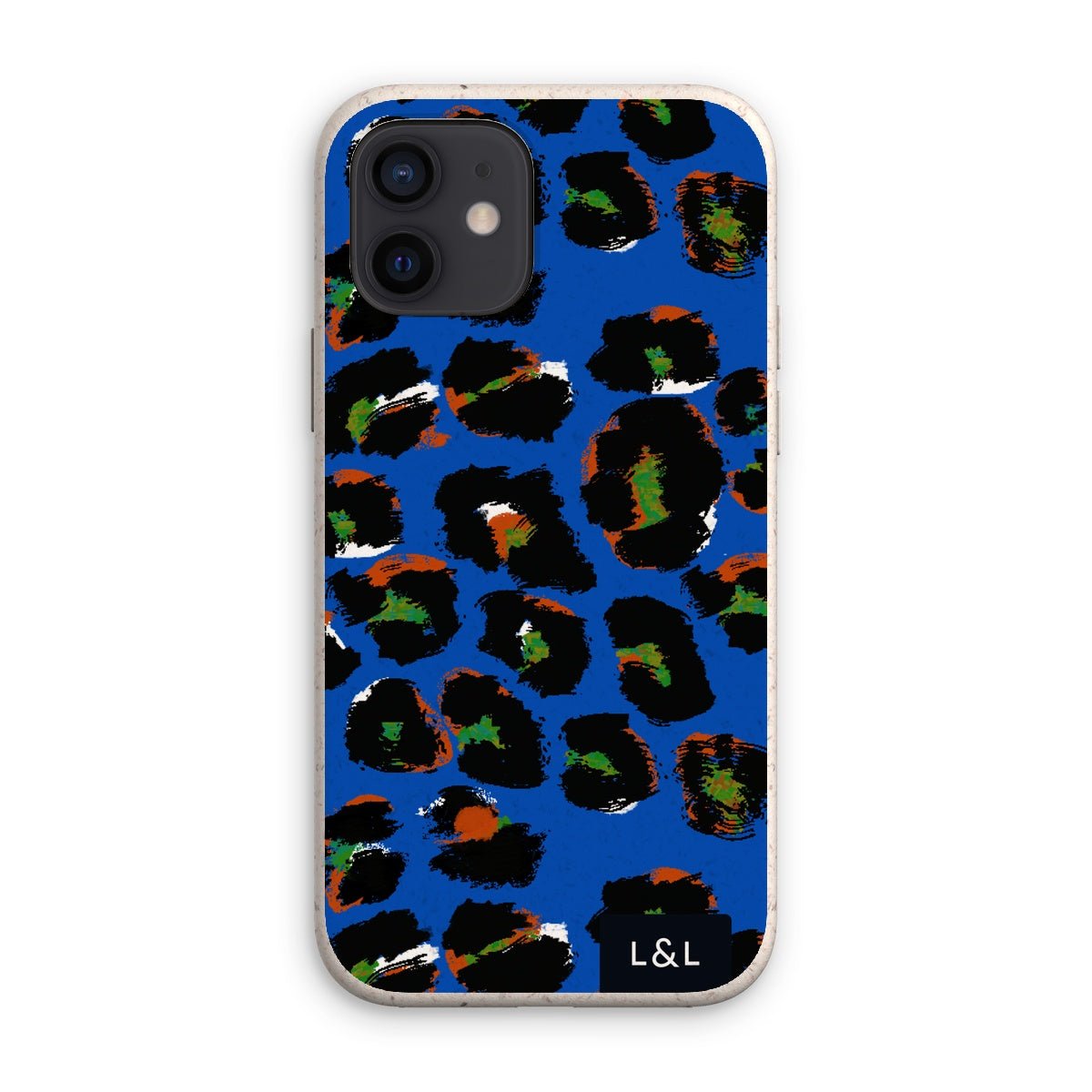Dark Blue Leopard Eco Phone Case - Loam & Lore