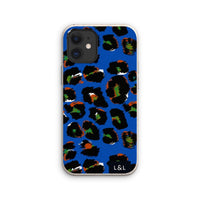 Thumbnail for Dark Blue Leopard Eco Phone Case - Loam & Lore