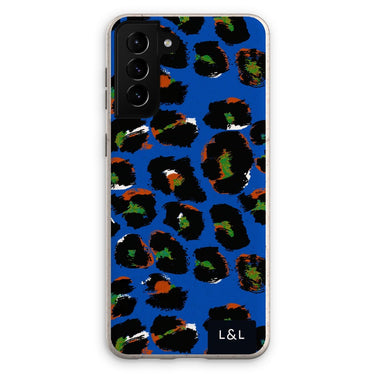 Dark Blue Leopard Eco Phone Case - Loam & Lore