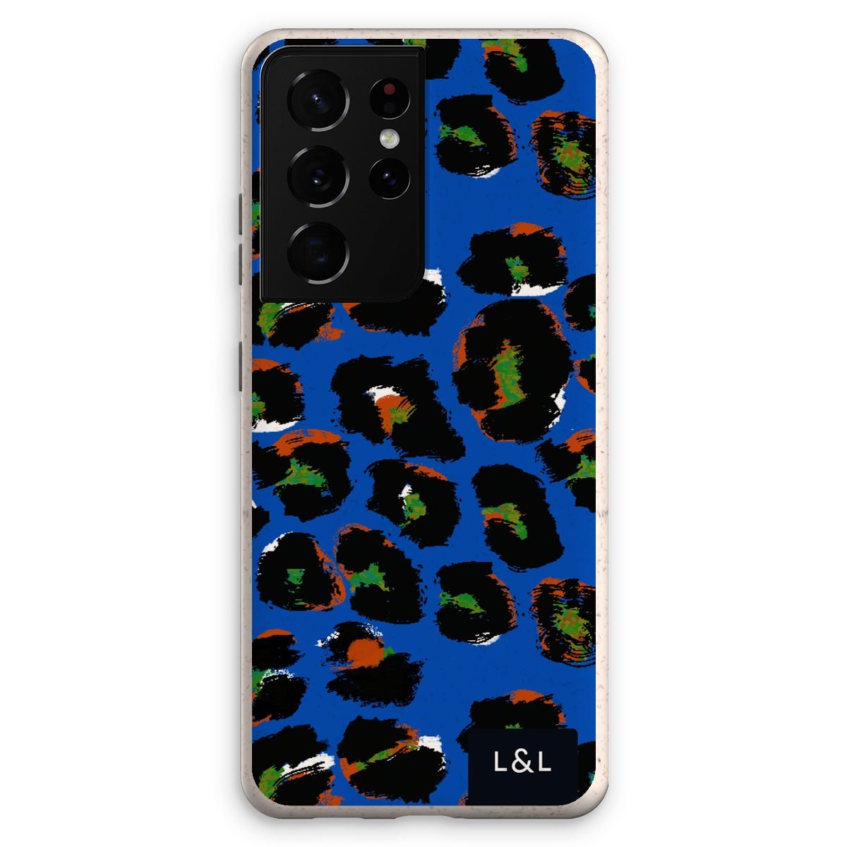 Dark Blue Leopard Eco Phone Case - Loam & Lore