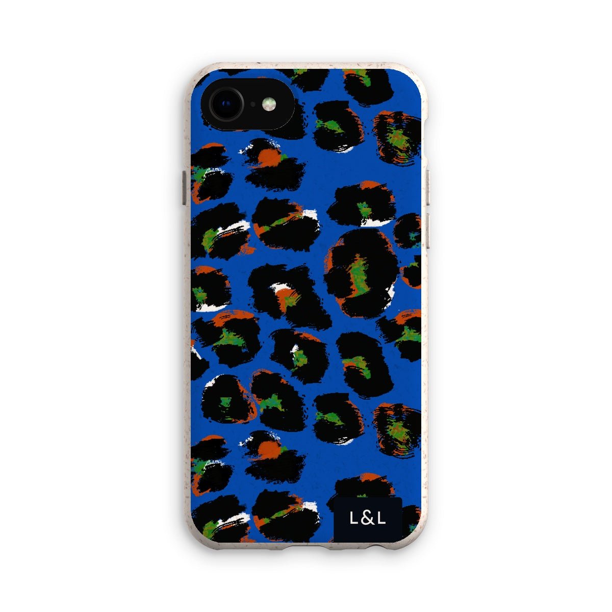 Dark Blue Leopard Eco Phone Case - Loam & Lore