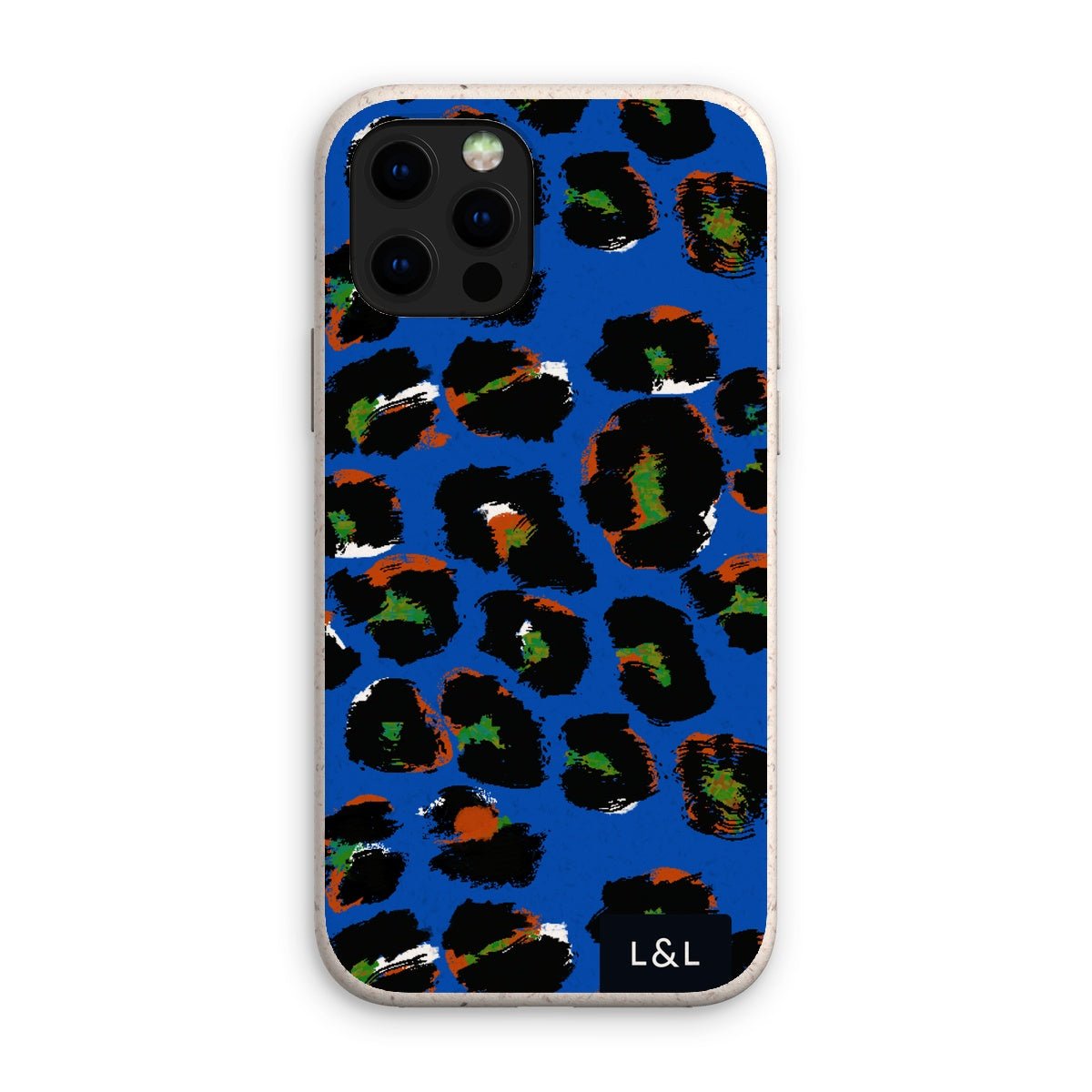 Dark Blue Leopard Eco Phone Case - Loam & Lore