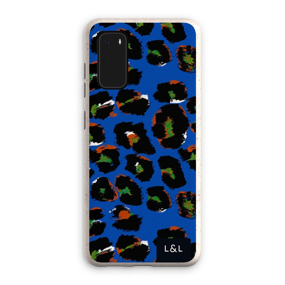 Dark Blue Leopard Eco Phone Case - Loam & Lore