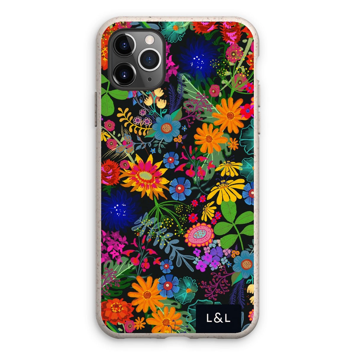 Dark Floral Eco Phone Case - Loam & Lore