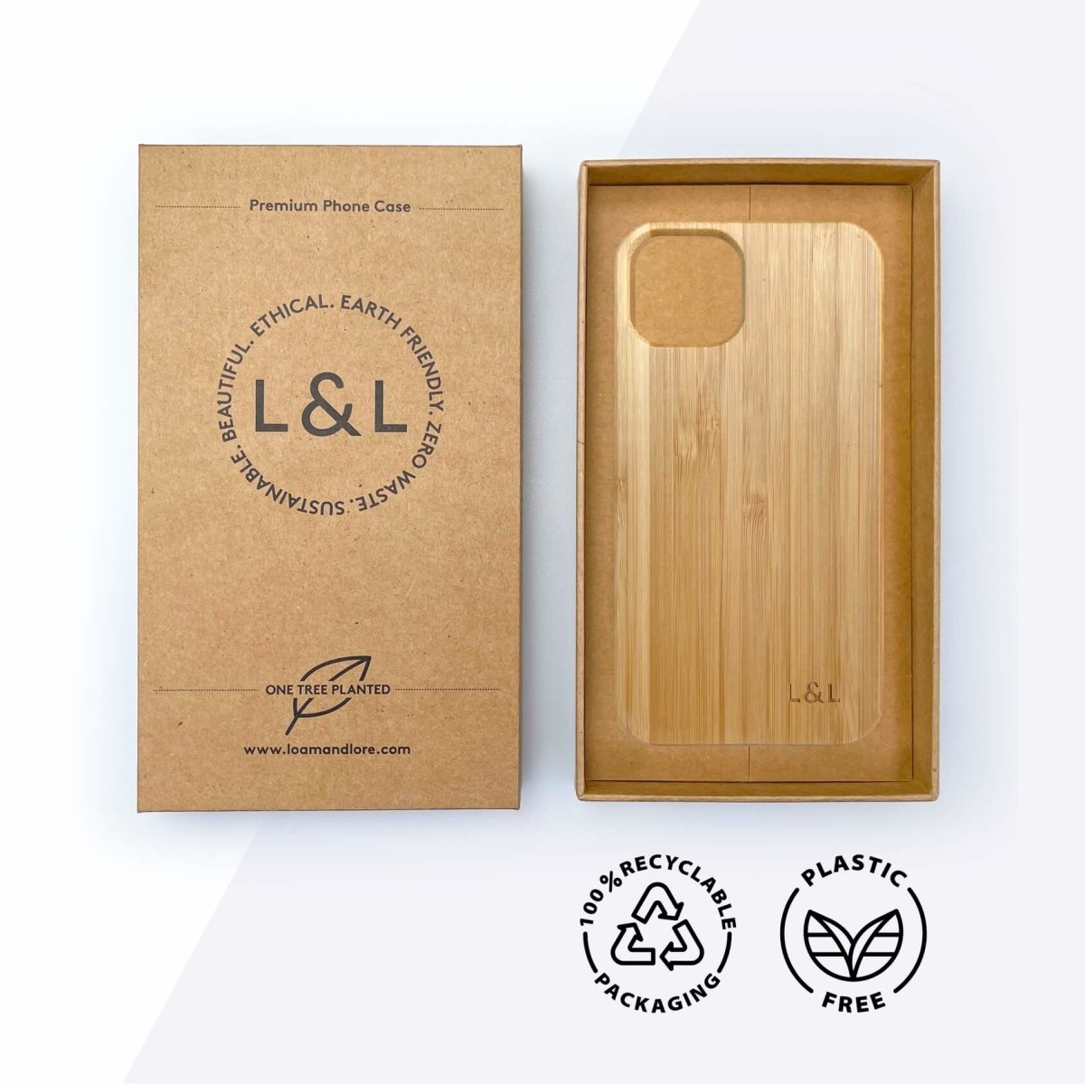 Eco Friendly Bamboo iPhone 13 Case - Loam & Lore