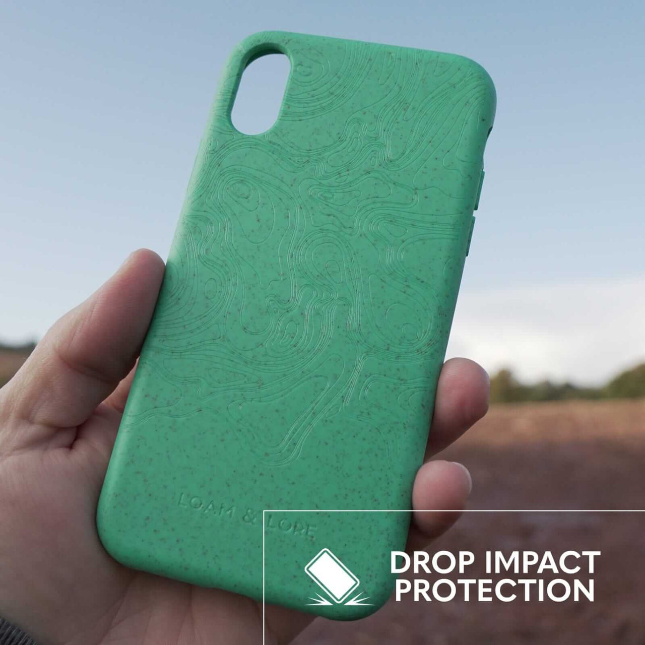 Eco Friendly iPhone XR Case Compostable & Biodegradable - Loam & Lore