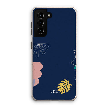 Geometric earth Eco Phone Case