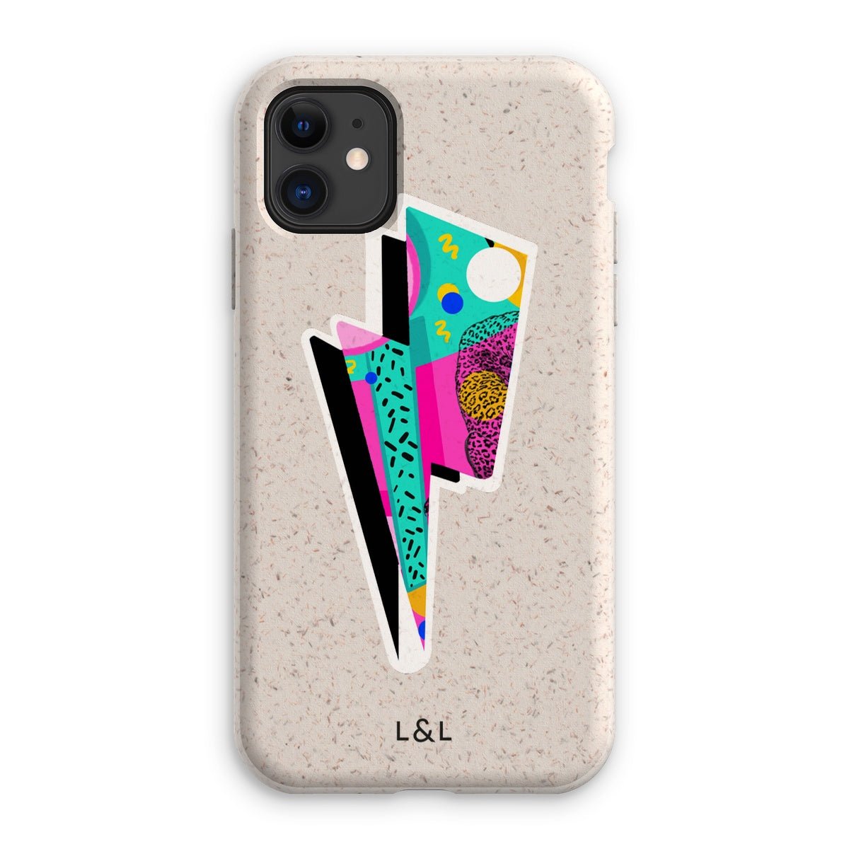 Lightening bolt Eco Phone Case - Loam & Lore