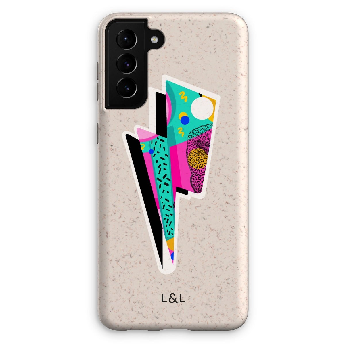 Lightening bolt Eco Phone Case - Loam & Lore