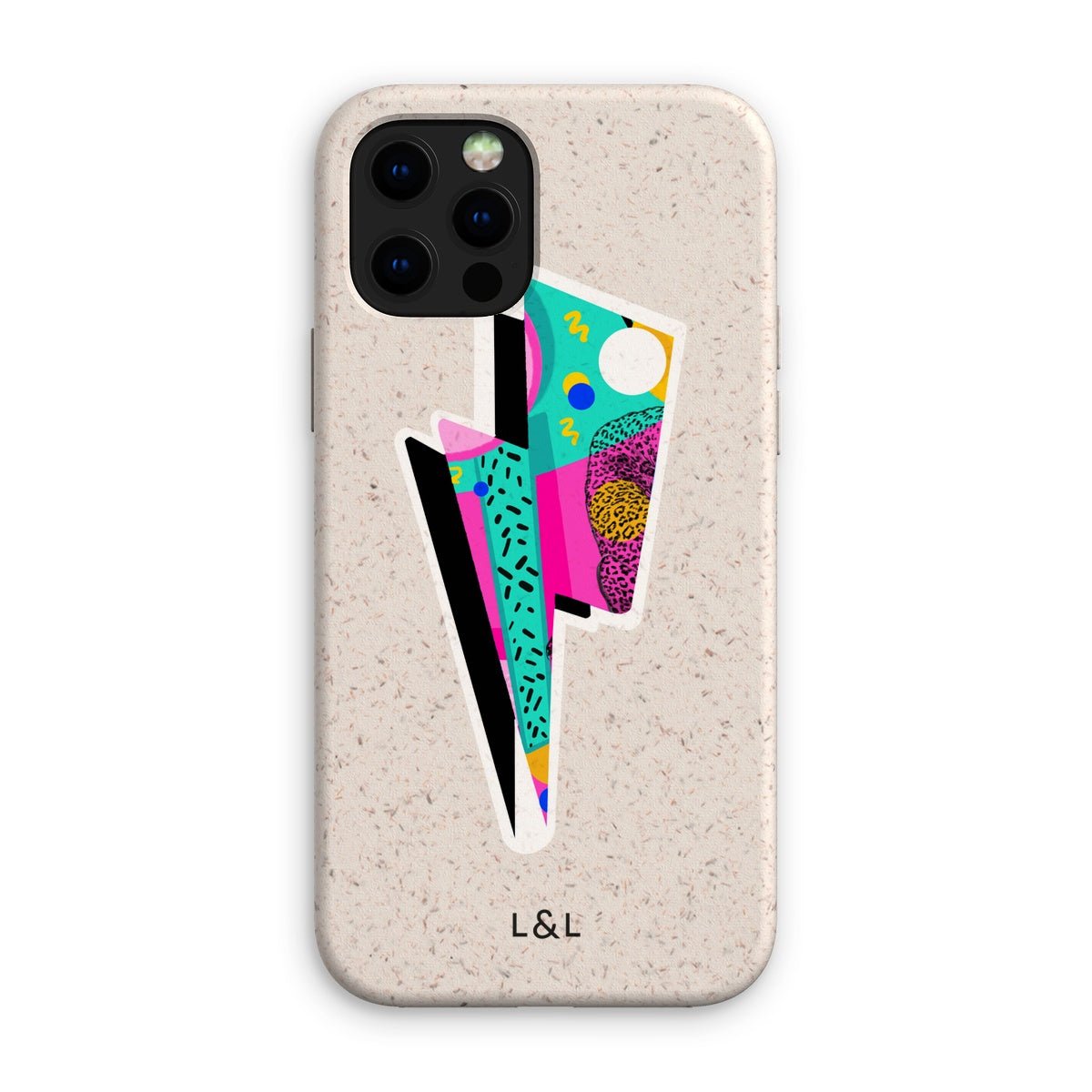 Lightening bolt Eco Phone Case - Loam & Lore