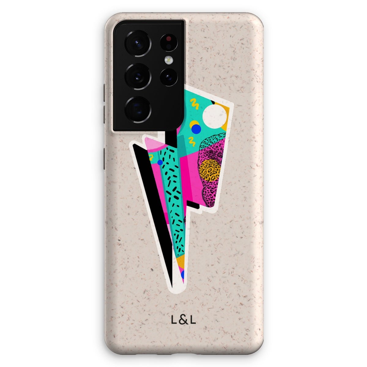 Lightening bolt Eco Phone Case - Loam & Lore