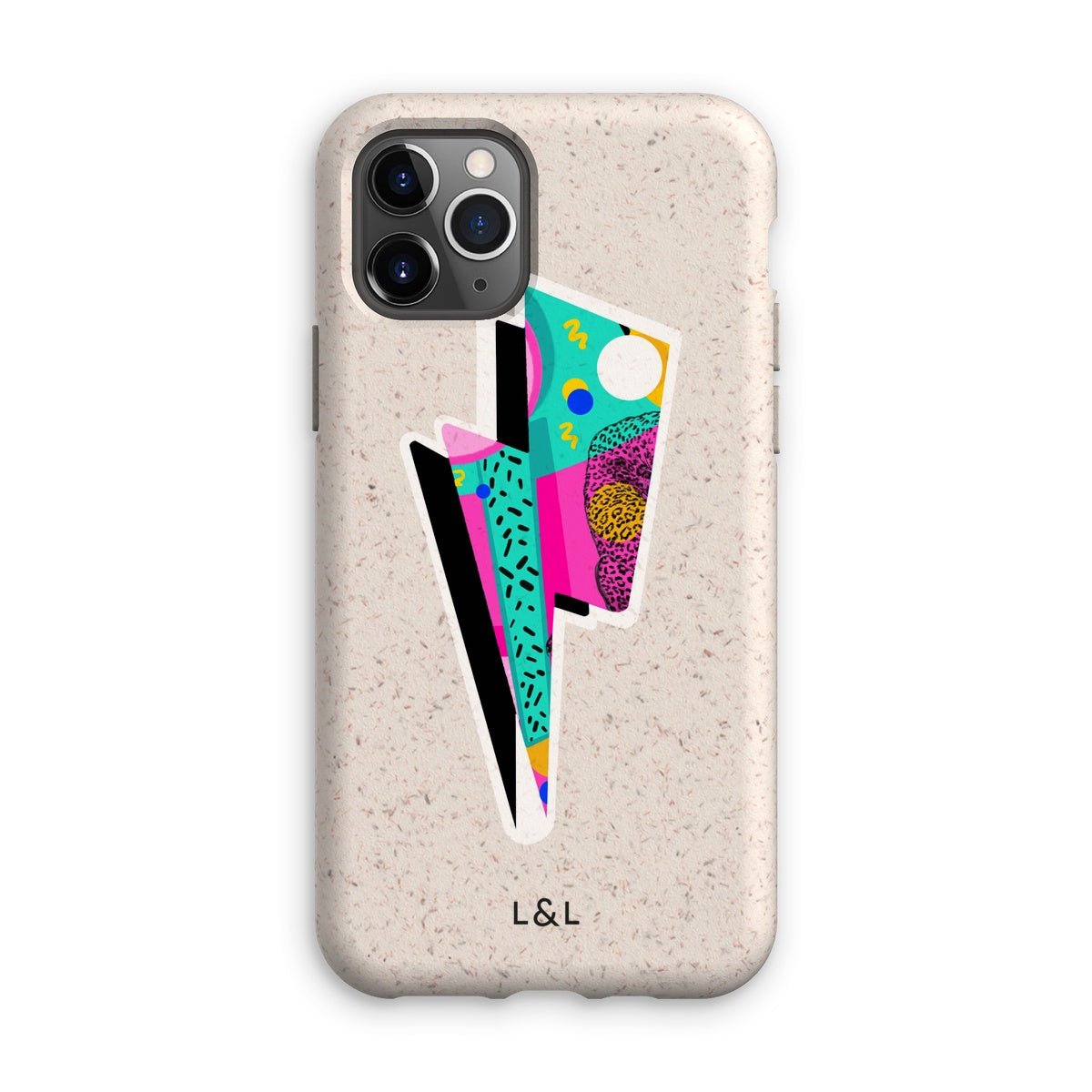 Lightening bolt Eco Phone Case - Loam & Lore