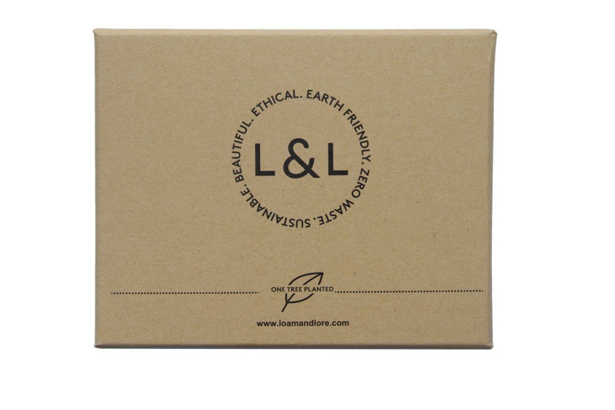 LOAM & LORE Vegan Cork Wallet, Brown - Loam & Lore