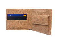 Thumbnail for LOAM & LORE Vegan Cork Wallet, Natural - Loam & Lore