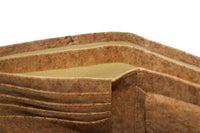 Thumbnail for LOAM & LORE Vegan Cork Wallet, Natural - Loam & Lore