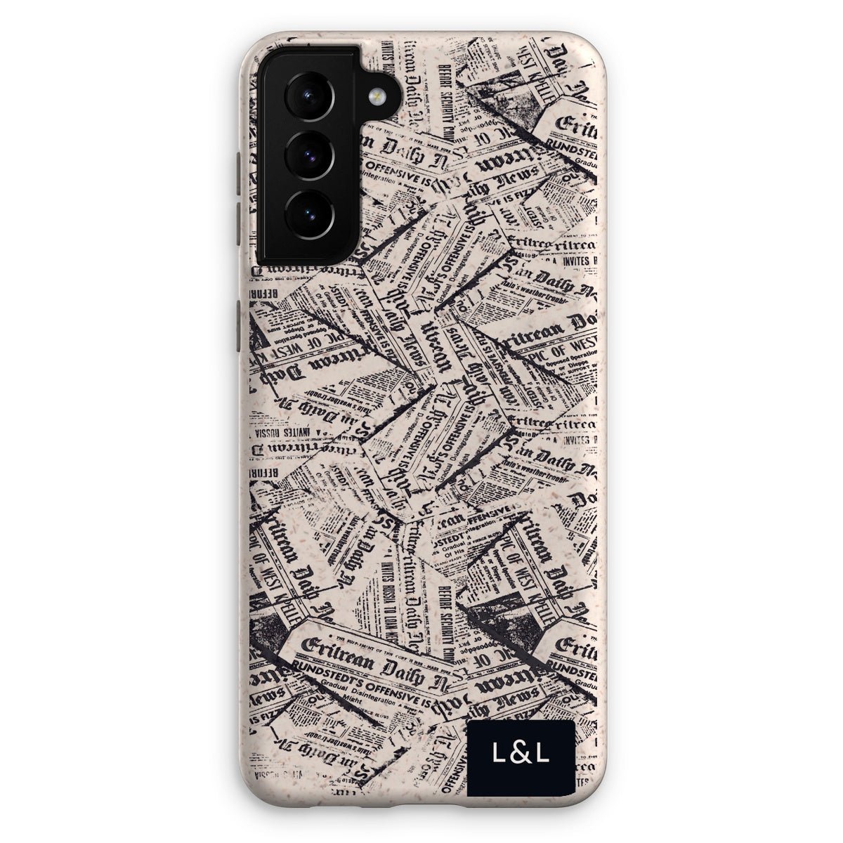 Newspaper Eco Phone Case - Loam & Lore