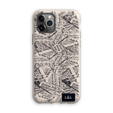 Newspaper Eco Phone Case - Loam & Lore