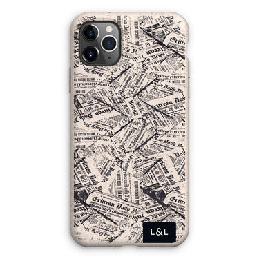 Newspaper Eco Phone Case - Loam & Lore