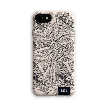 Newspaper Eco Phone Case - Loam & Lore