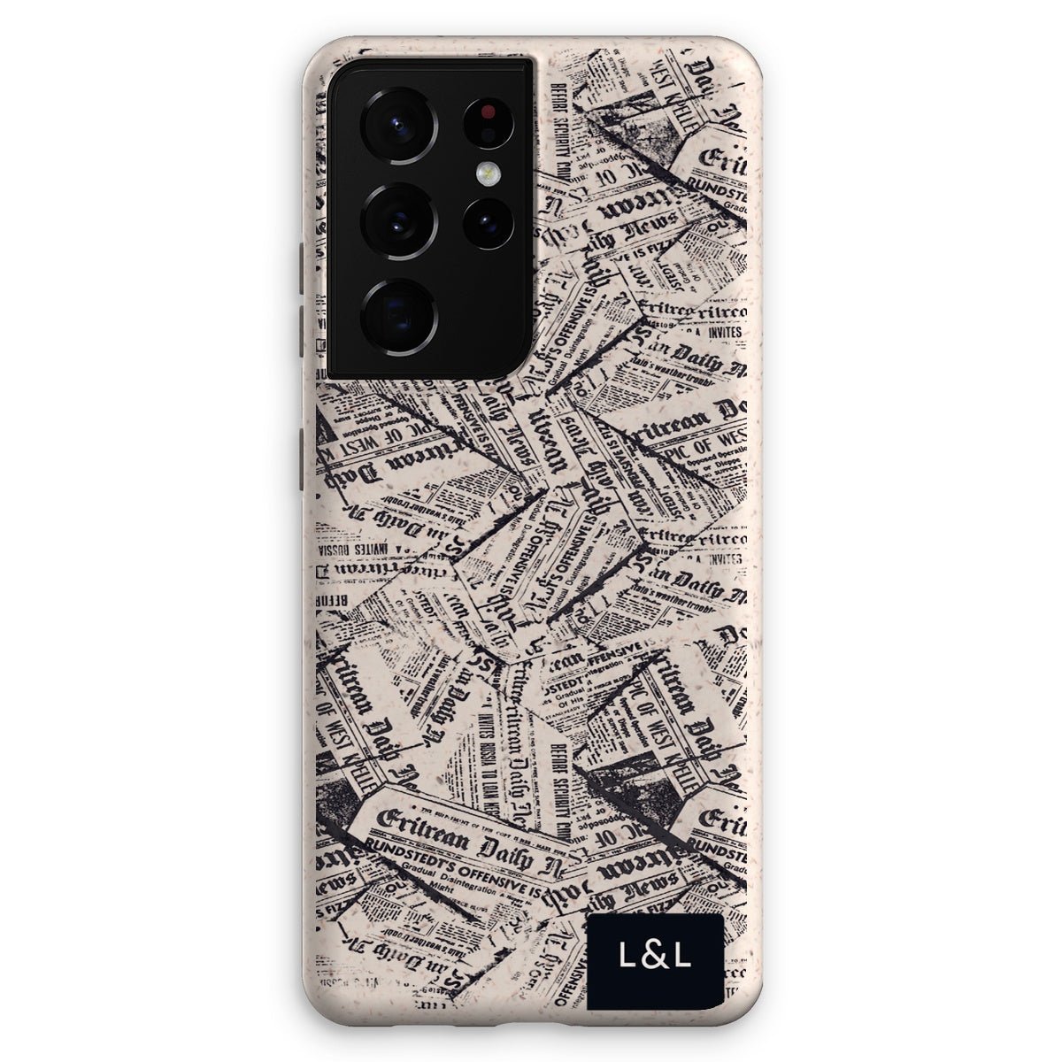 Newspaper Eco Phone Case - Loam & Lore