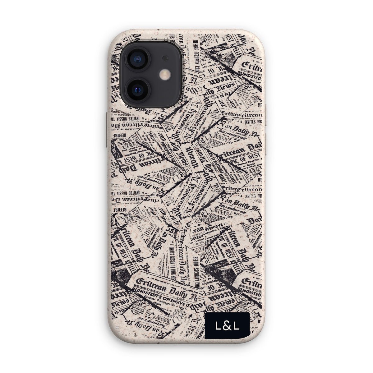 Newspaper Eco Phone Case - Loam & Lore