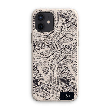 Newspaper Eco Phone Case - Loam & Lore