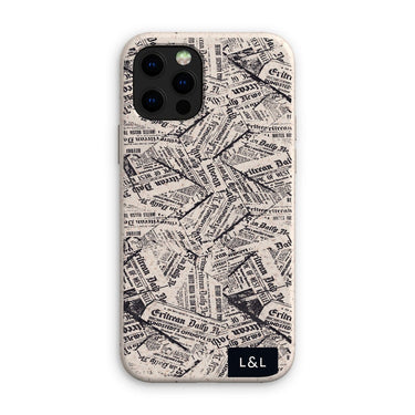 Newspaper Eco Phone Case - Loam & Lore