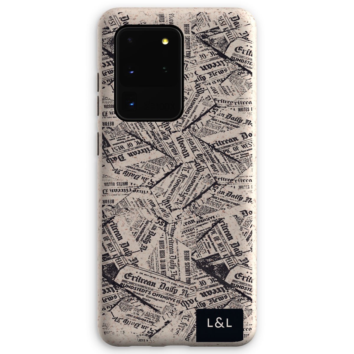 Newspaper Eco Phone Case - Loam & Lore