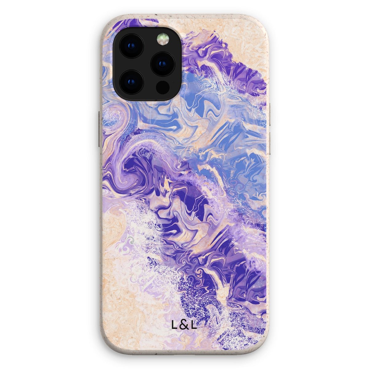 Purple Wave Eco Phone Case - Loam & Lore