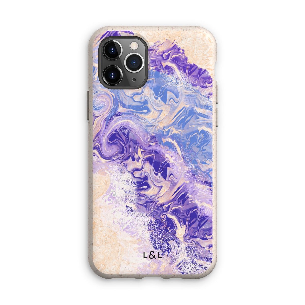 Purple Wave Eco Phone Case - Loam & Lore