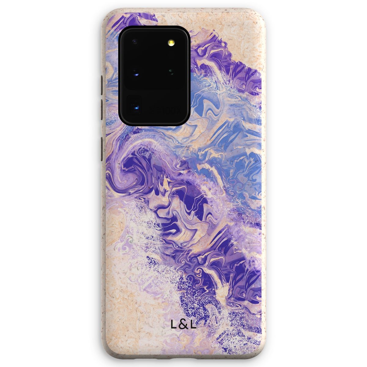 Purple Wave Eco Phone Case - Loam & Lore