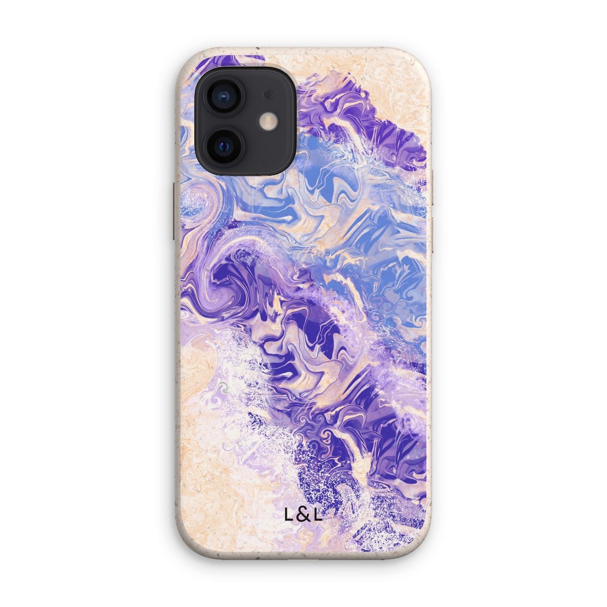 Purple Wave Eco Phone Case - Loam & Lore