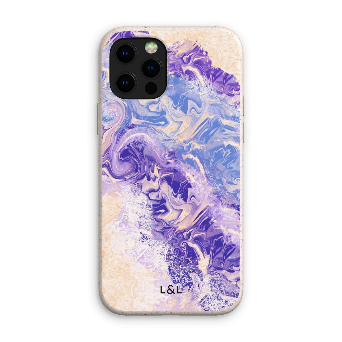 Purple Wave Eco Phone Case - Loam & Lore