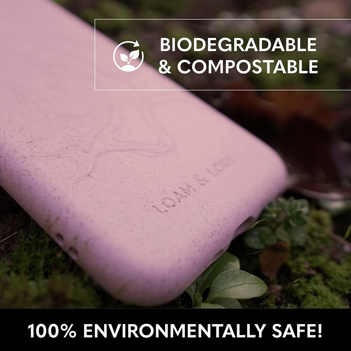 Sale - Biodegradable and Compostable Eco iPhone 11 Pro Case (Pink) - Loam & Lore