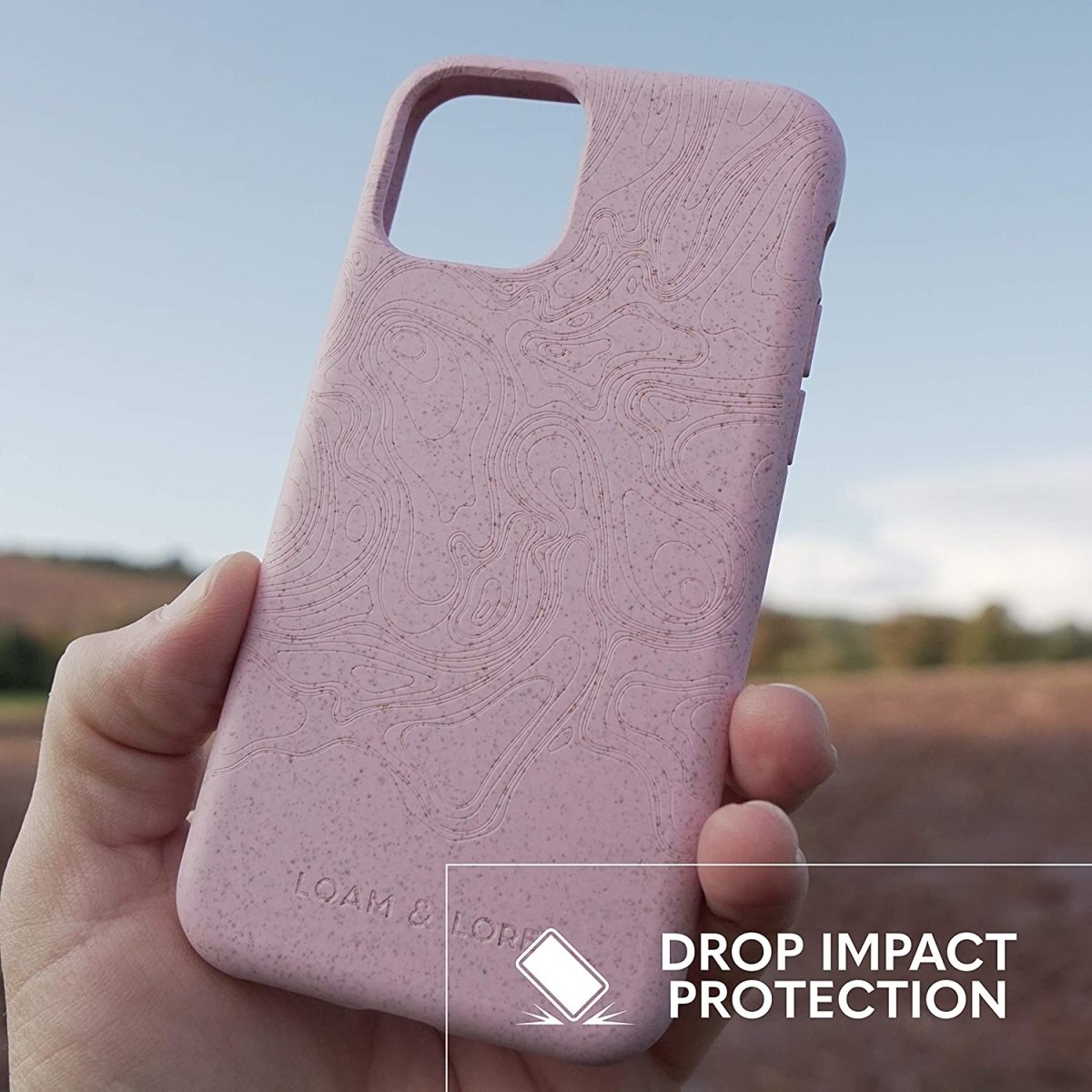 Sale - Biodegradable and Compostable Eco iPhone 11 Pro Case (Pink) - Loam & Lore