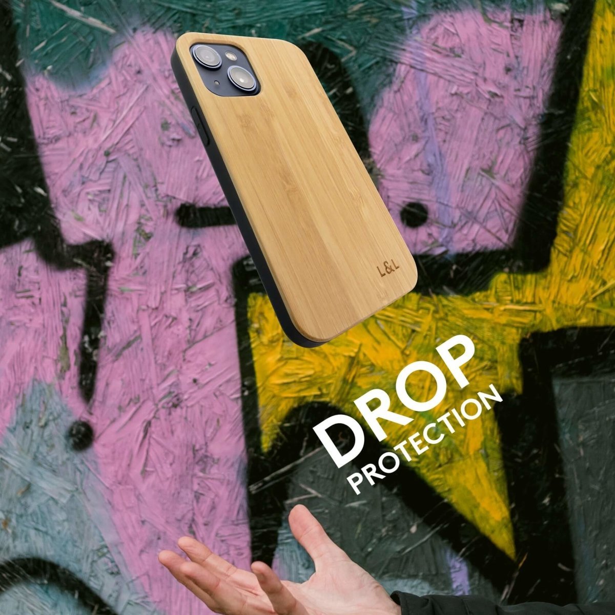 Sale - Eco Friendly Bamboo iPhone 13 Case - Loam & Lore
