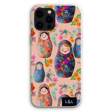 Stacking dolls Eco Phone Case - Loam & Lore
